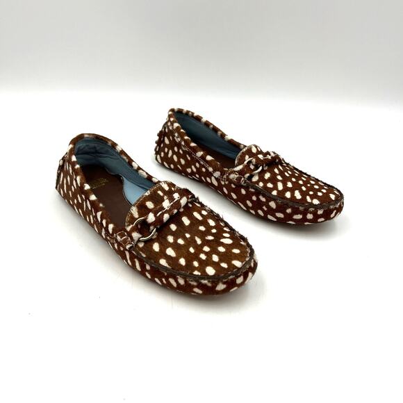 Francis Valentine Charlie Calf Hair Loafers Shoes - Picture 1 of 8
